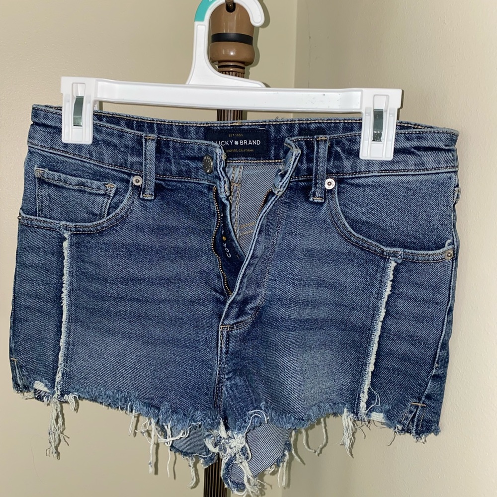 Lucky Brand Size 4 Jean Shorts